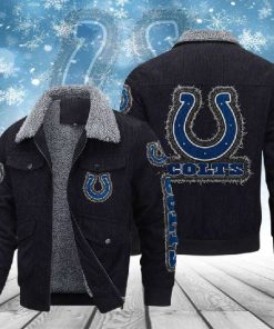 Indianapolis Colts Thickened Corduroy Jacket