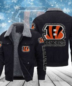 Cincinnati Bengals Thickened Corduroy Jacket