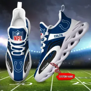 Indianapolis Colts Shoes Custom Max Soul Shoes V16