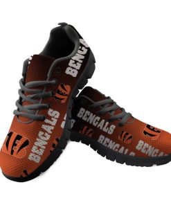 Cincinnati Bengals Sneakers Repeat Print Logo Low Top Shoes V26