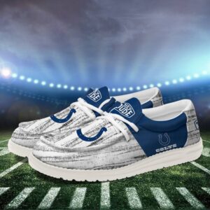 Indianapolis Colts Personalized Hey Dude Shoes For Men And Women