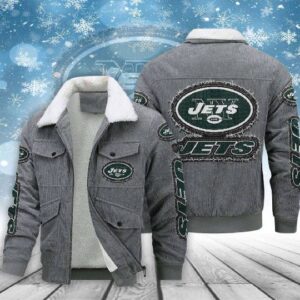 New York Jets Thickened Corduroy Jacket