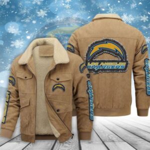 Los Angeles Chargers Thickened Corduroy Jacket
