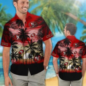 San Francisco 49ers Tropical Hawaiian Shirt V10