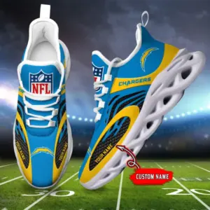 Los Angeles Rams Shoes Custom Max Soul Shoes V16
