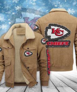 Kansas City Chiefs Thickened Corduroy Jacket