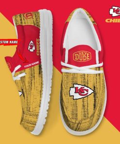 Kansas City Chiefs Personalized Hey Dude Shoes For Men And Women