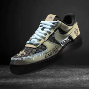 New Orleans Saints Shoes AF1 Perfect Gift For Fans V11