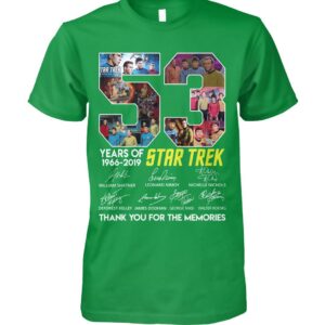 Star Trek 53th Anniversary Fashion T-Shirt