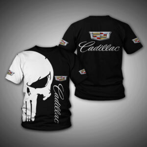 Cadillac Punisher Skull T-Shirt