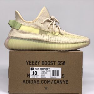 Adidas Yeezy Boost 350 V2 Yellow Knit Casual Running Sneakers Unisex