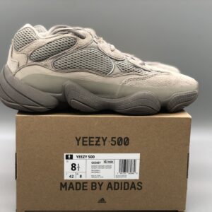 Adidas Yeezy 500 Ash Grey Retro Dad Sneakers
