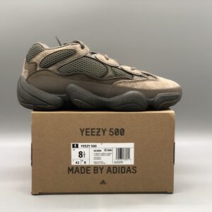 Adidas Yeezy 500 Clay Brown Retro Mesh Chunky Sneakers