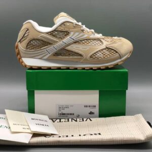 Bottega Veneta Orbit Suede Low-Top Sneaker