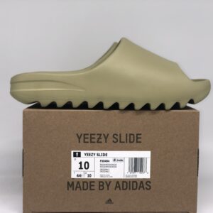 Yeezy Slide Resin Green EVA Slip-On Sandals Unisex Casual Beach Slippers