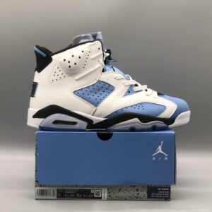 Air Jordan 6 Retro "UNC" University Blue High Top Basketball Sneakers
