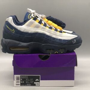 Nike Air Max 95 Navy & Yellow Retro Sneakers