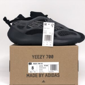 Yeezy 700 Foam Runner Black Full Closed Toe Slip-On Casual Sandals Unisex Sneakers