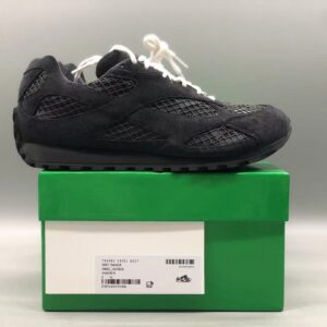 Bottega Veneta Orbit Suede Low-Top Sneaker