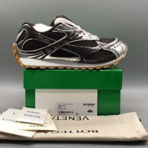 Bottega Veneta Orbit Suede Low-Top Sneaker