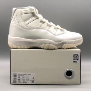 Air Jordan 11 Retro "Pearl" White High-Top Sneakers