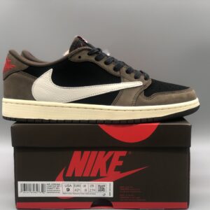 Travis Scott x Air Jordan 1 Low OG "Mocha" Sneakers