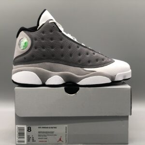 Air Jordan 13 Retro Atmosphere Grey High Top Basketball Sneakers