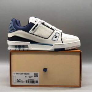 Louis Vuitton LV Trainer Low "White & Blue"