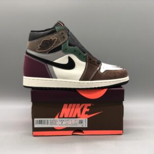 Air Jordan 1 High Handcrafted Multicolor Patchwork Retro Basketball Sneakers