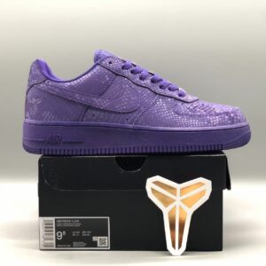 Nike Air Force 1 Low Kobe Forever Purple Scales Sneakers