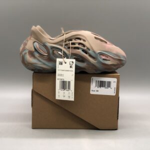 Adidas Yeezy Foam Runner Kids MX Sand Marbled Hollow Foam Sandals